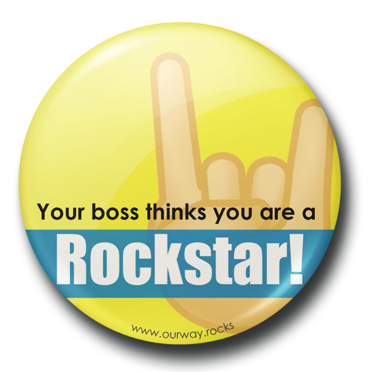 your boss thinks you are a rockstar