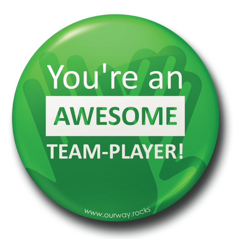 you are an awesome team player